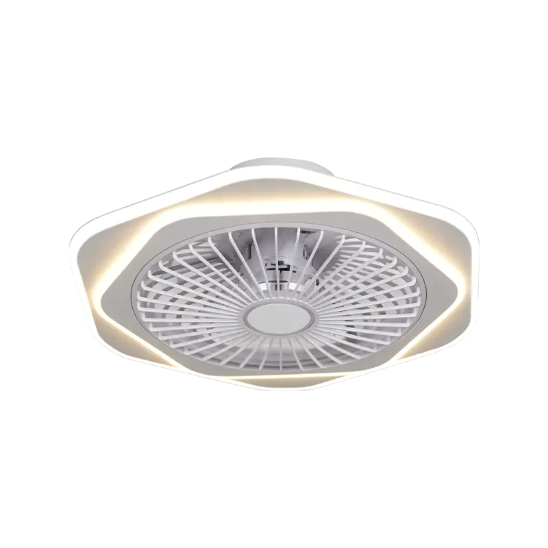 Ložnice stropní ventilátor se světlem
