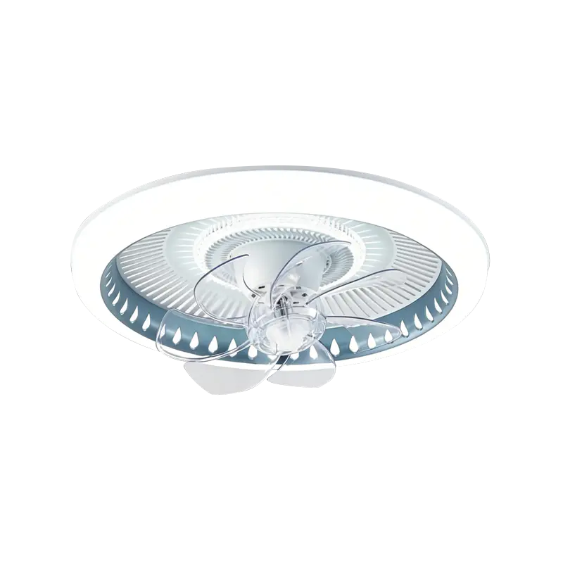 Oscilační stropní ventilátor do ložnice se světlem