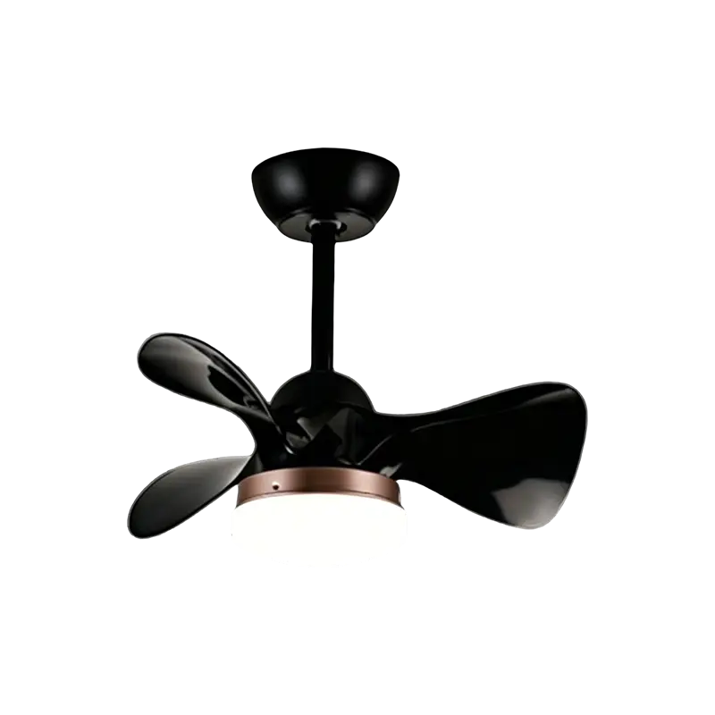 Malý stropní ventilátor ABS se světlem