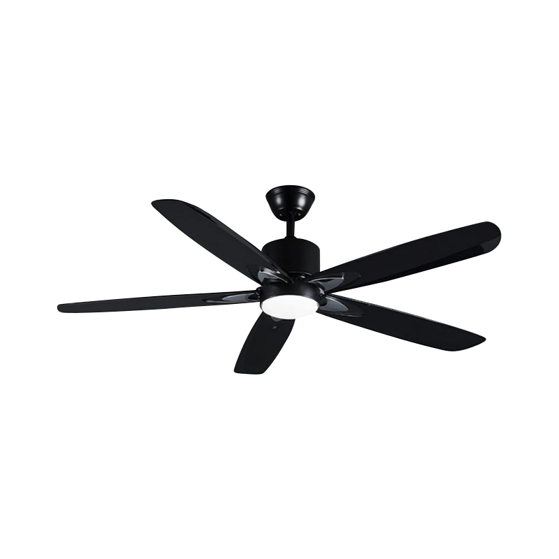 Velký stropní ventilátor s ABS lopatkami se světlem