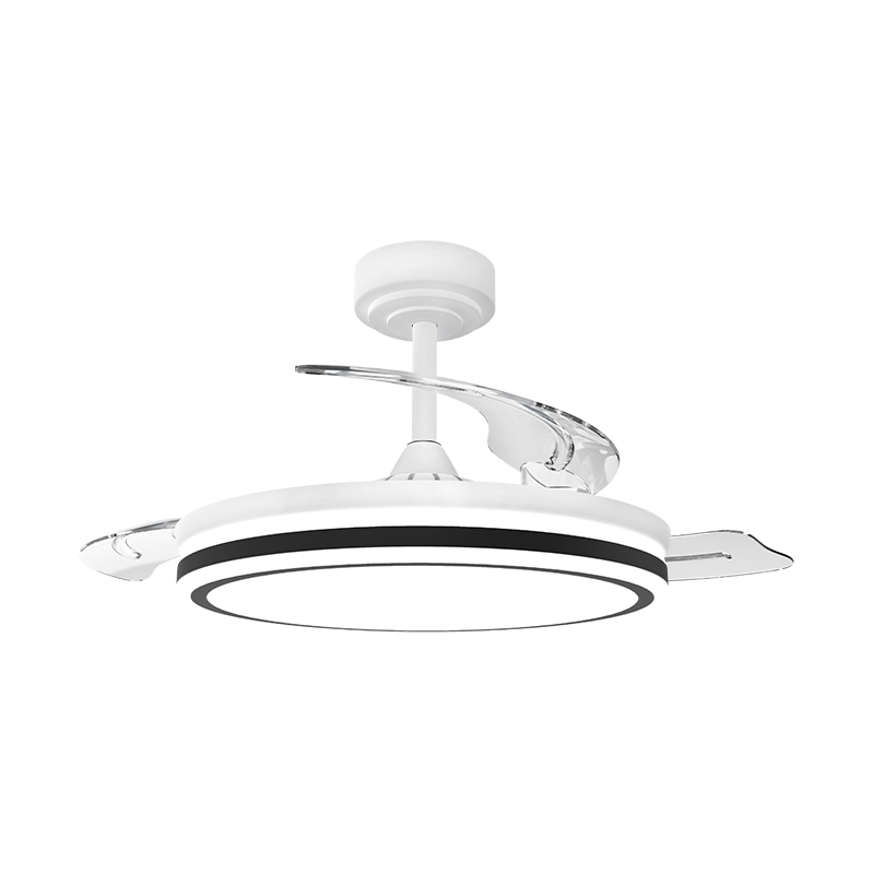 Tichý zatahovací stropní ventilátor s neviditelnými lopatkami