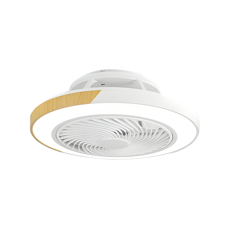 Zapuštěný stropní ventilátor se světlem