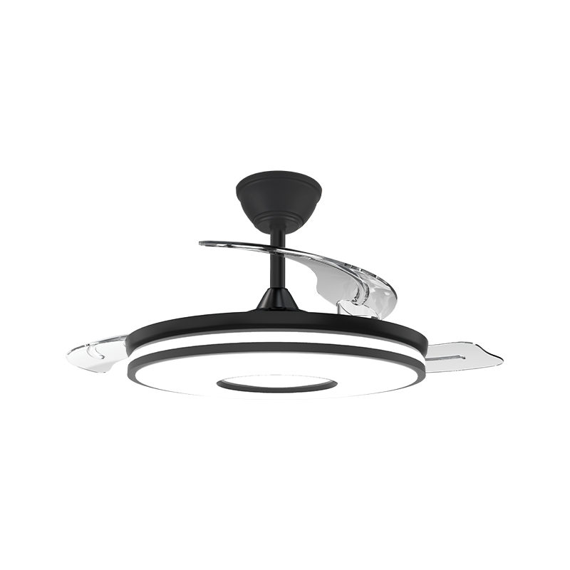 Tichý zatahovací stropní ventilátor s neviditelnými lopatkami