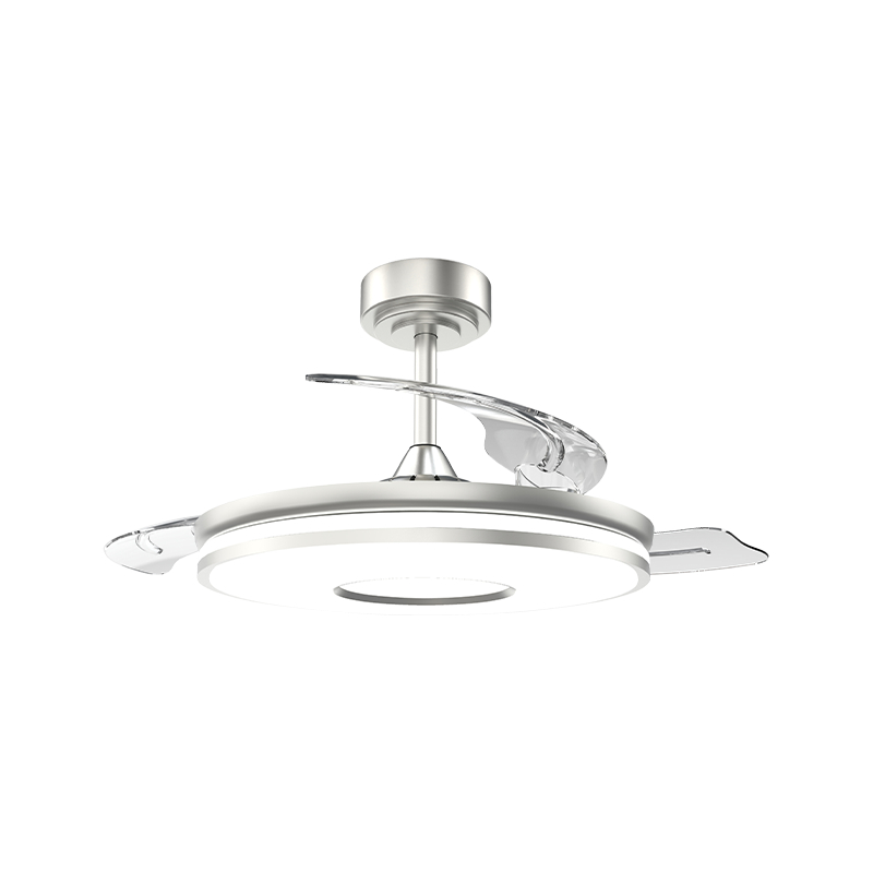 Tichý zatahovací stropní ventilátor s neviditelnými lopatkami