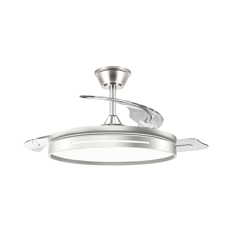 Tichý zatahovací stropní ventilátor s neviditelnými lopatkami