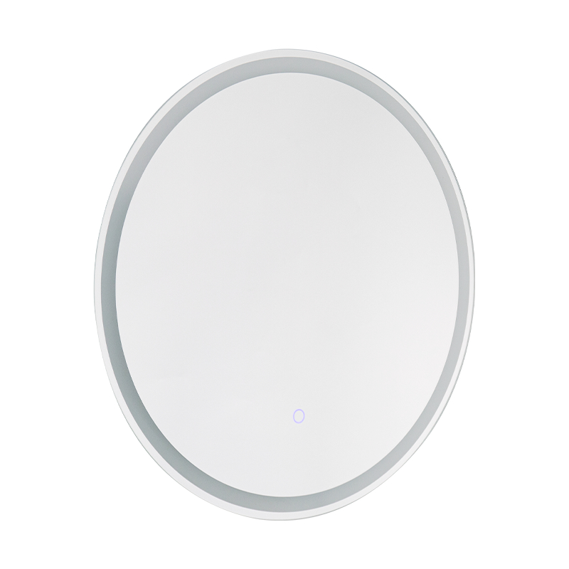 Hliníkový rám LED Smart Dimming Odmlžování Podsvícené Koupelnové zrcadlo
