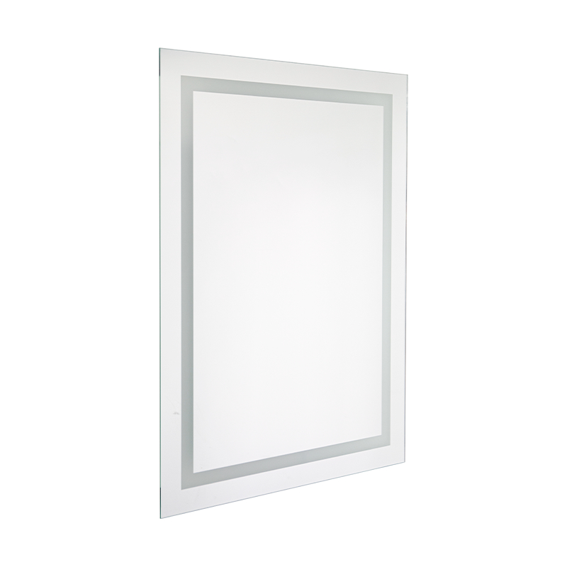 Hliníkový rám LED Smart Dimming Odmlžování Podsvícené Koupelnové zrcadlo