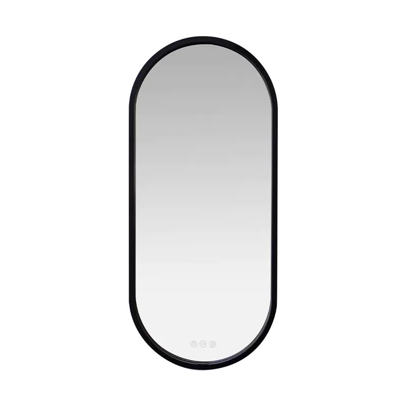 LED Smart Dimming Odmlžování Matné osvětlené koupelnové zrcadlo