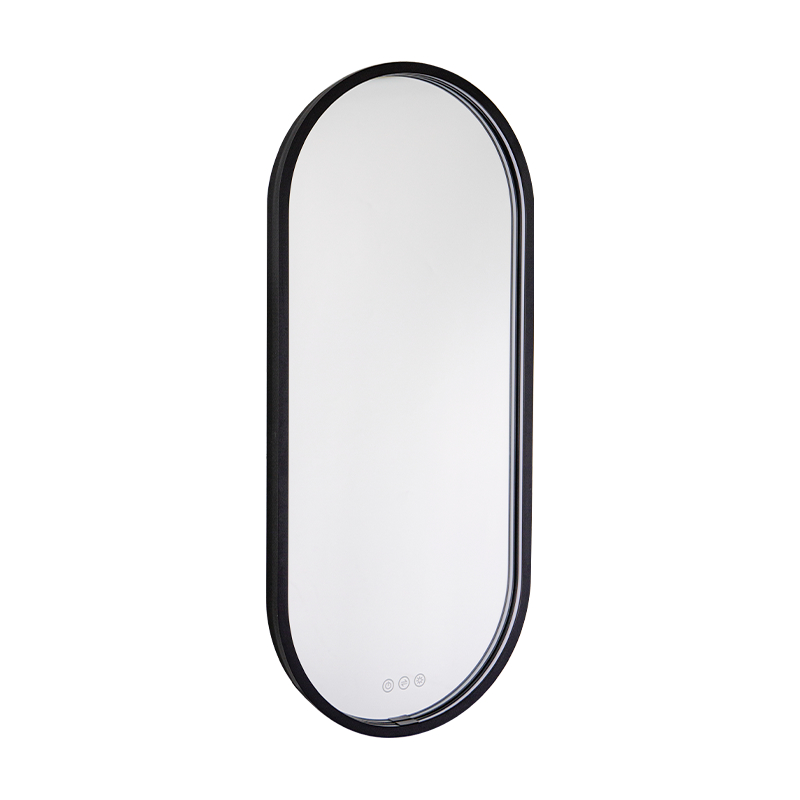 LED Smart Dimming Odmlžování Matné osvětlené koupelnové zrcadlo