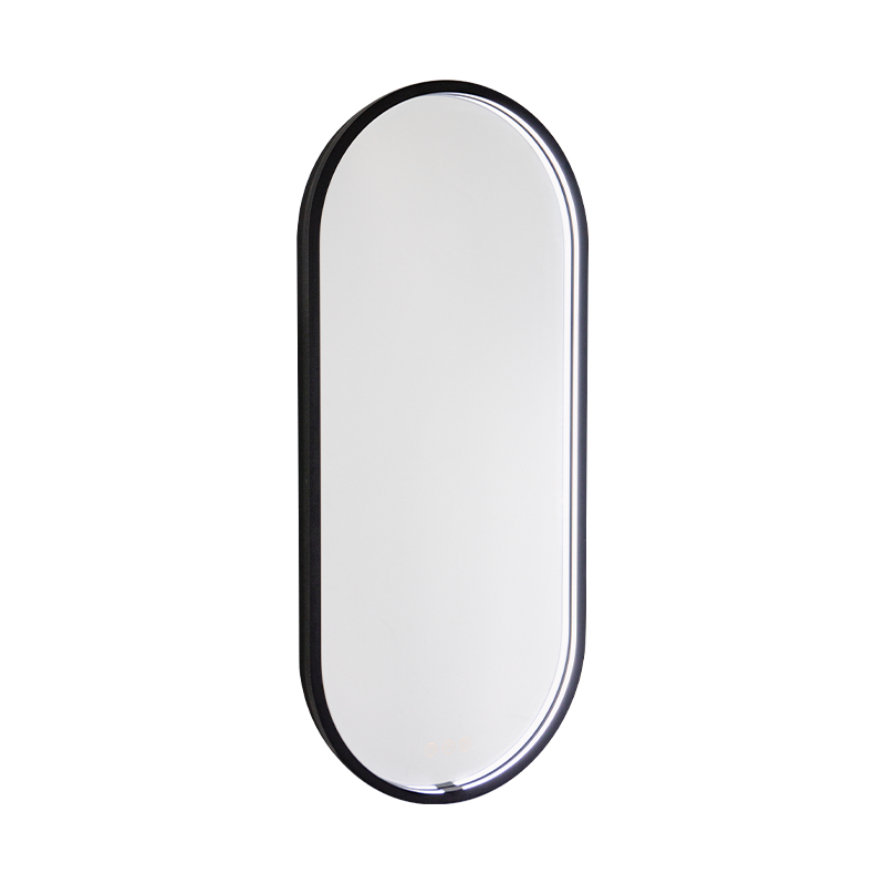LED Smart Dimming Odmlžování Matné osvětlené koupelnové zrcadlo